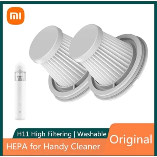Original HEPA Filter for XIAOMI MIJIA Handy Vacuum Cleaner Home Car Mini Wireless Washable Filter Spare Part