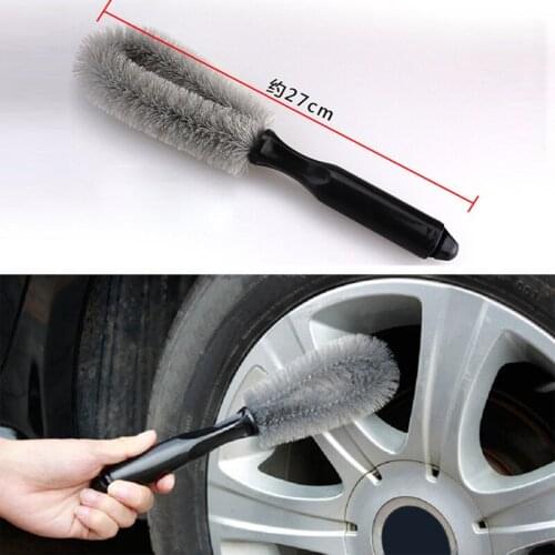 Car cleaning tool tire brush for Volvo S40 S60 S80 XC60 XC90 V40 V60 C30 XC70 V70