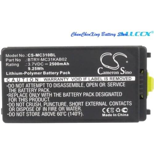 Cameron Sino 2500mAh/4400mAh Battery for Symbol MC3100,MC3190,MC3190G,MC3190-G13H02E0,MC3190-RL2S04E0A,MC3190-RL4S04E0A