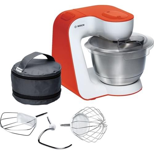 Bosch Mum54I00 Kitchen Machine Startline White Impulsive Orange