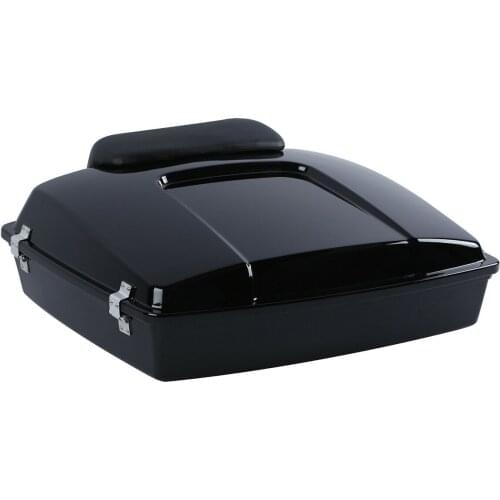 Motorcycle Razor Pack Trunk Chopped Backrest For Harley Touring Road Glide Road King Electra Glide 1997-2013 2012