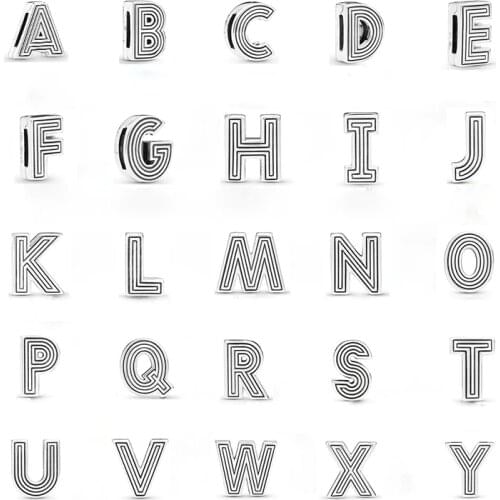 NBSAMENG Beads With Letters