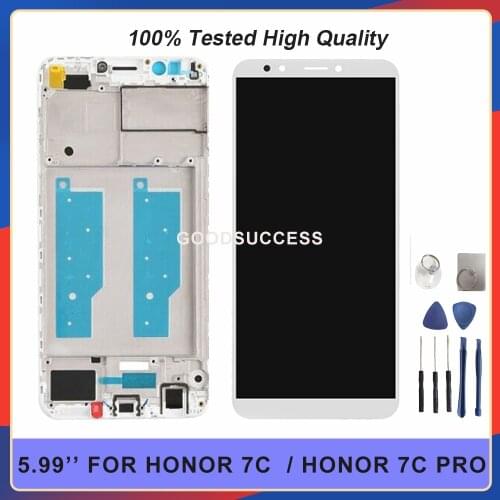 New 5.99'' For Huawei Honor 7C LND-AL30 / Honor 7C Pro LND-L29 LCD Display Touch Screen Digitizer Assembly