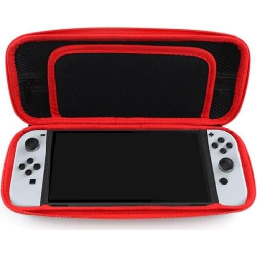 Carrying Case for -Nintendo Switch Protective Case Storage Bag Cover PU for Switch OLED Console Travel Portable Pouch