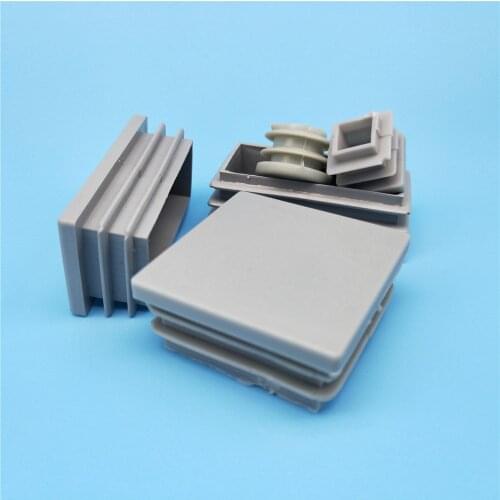 Grey inner plug tube rust inner plug tube pad steel tube jacket plug head desk chair foot cover furniture fittings