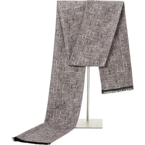 2020 Autumn Winter New Fashion Scarf Mens Scarves Thicken Warm Cashmere Scarves Shawl Men Cachecol Masculino Foulard Scarf Wrap