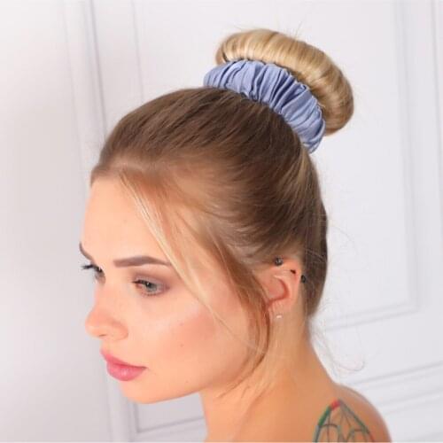 Silk Hair clasp Betty Women Original %100 Pure Silk Scrunchie Elastic Handmade Multicolor Hair Band Ponytail Holder Headband