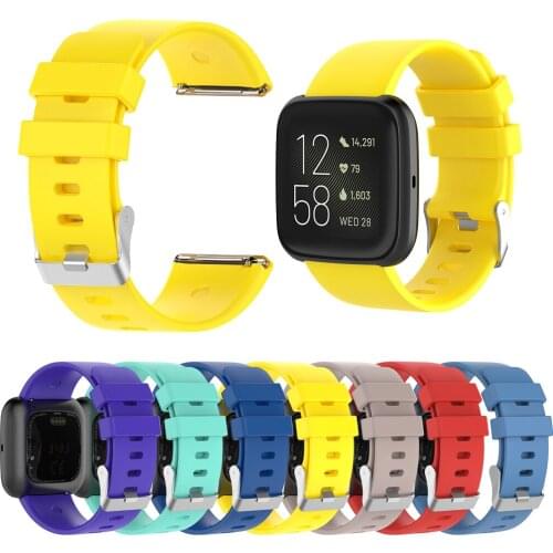 Replacement Band For Original Fitbit Versa/Versa 2 Soft Silicone Waterproof Wrist Accessories Watch Strap For Fitbit Versa 2