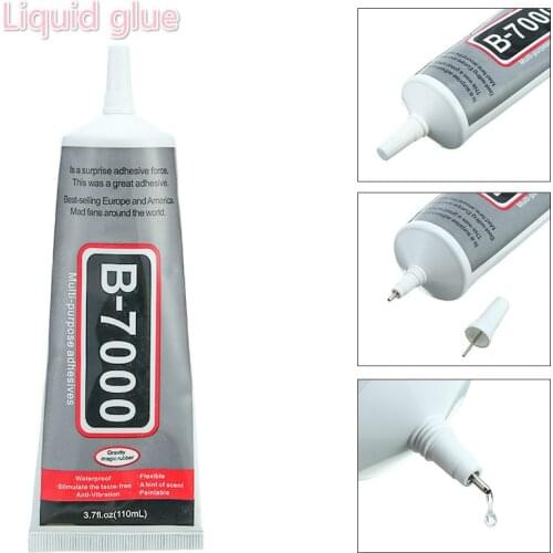 1pcs B-7000 Glue Multipurpose DIY Craft 110ml Diy Cell Phone Touch Screen Glass Super Glue Best Adhesive Epoxy Resin Glues