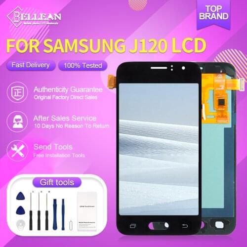 Catteny 4.5inch OLED J1 2016 Display For Samsung Galaxy J120 Lcd Touch Panel Screen Digitizer Assembly Free Shipping With Tools