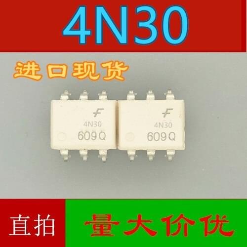 10pcs 4N30 4N30M SOP-6 4N30sr2m