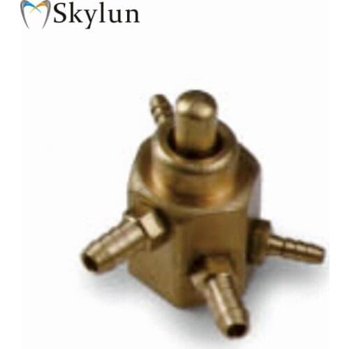 10PCS Dental Chair Unit 4 Holes foot valve Circular Pedal Switch Valve 4 holes foot control switch valve SL1216
