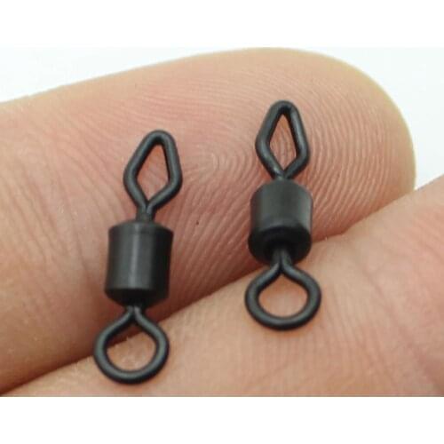 40pcs Carp Fishing Terminal Tackle Swivel Fit Safety Lead Clips with Pins Tail Rubber Tubes Carp Fishing Tackle Tools