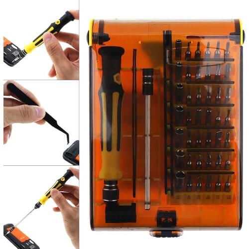 45 In 1 Precision Multi-function Screwdriver Tool Set Hand Tools Kit for Opening Repair Phone Notebook Digital Tools