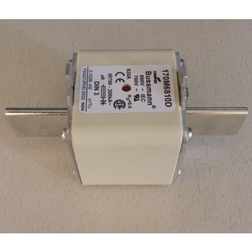 Industrial Control Accessories 630A 700V Bussmann Auto Fuse 170M6810D for protection