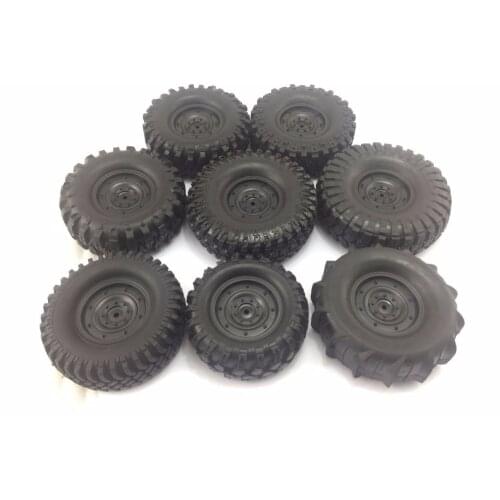 1/10 RC Cralwer SC Truck 1.9"Wheels/Tires(2PC)108mm Fit Axial SCX10 RC8WD LWB TF2 LC70 Gelande II Cruiser/FJ40 hilux d90 d110 G2
