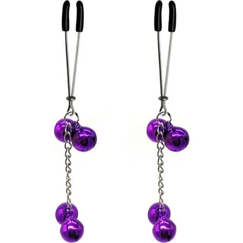 Metal Chain Papilla Nipple Stimulator Stainless Sex Toys for Couple Adult Games SteelNipple Clamps Erotic Toys