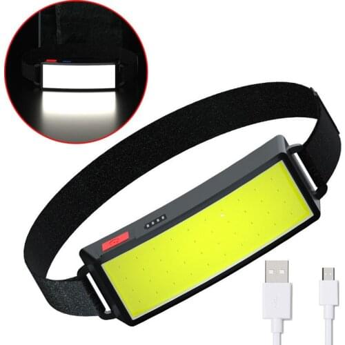 Mini COB LED Headlights 3 Mode Waterproof Headlights Flashlight Outdoor Camping Cycling Hiking Night Fishing Portable Headlights