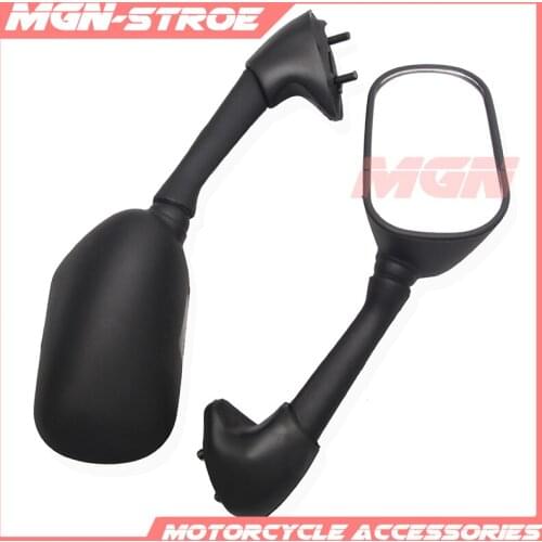 For YAMAHA R1 1998-2008 2007 YZF-R6 1998-2007 2006 2005 2004 2003 2002 Motorcycle Mirror Black Rear View Mirrors accessories
