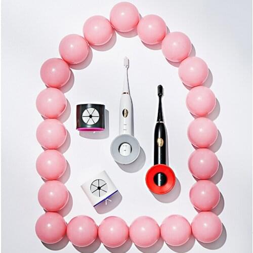 Electric Toothbrush Holder Free Punching Wall-mounted Suction Wall Rack Creative Bathroom Supplies Storage Shelf Organizers