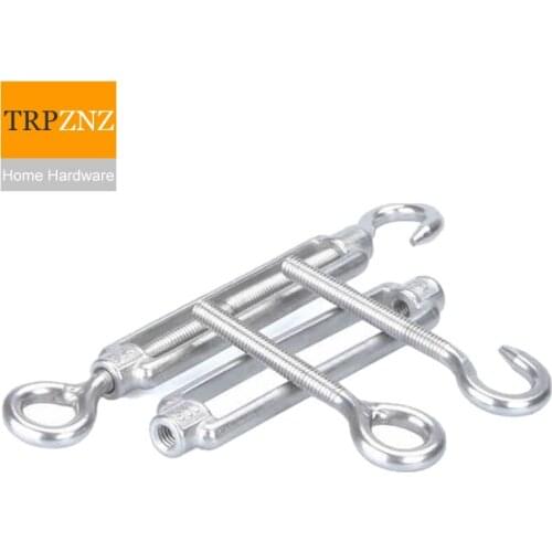 304 stainless steel Chain wire rope tensioner Open body basket screwWear resistant Anti-corrosion Firmly installed