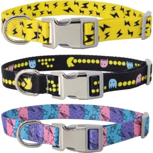 Pet Collars Can Be Customize For Free Engraved Name Printing Dog Collars Adjustable Cat Collars Cat And Dog Collars Pet Supplies