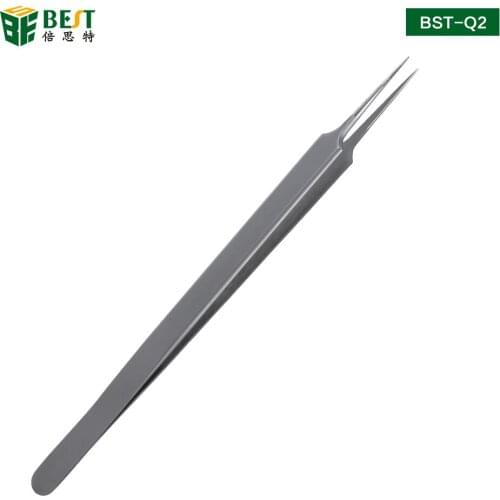 Stainless Steel Eyebrow Tweezer False Eyelash Extension Tools Auxiliary Repair Hyperfine High Precision Anti Acid Tweezers