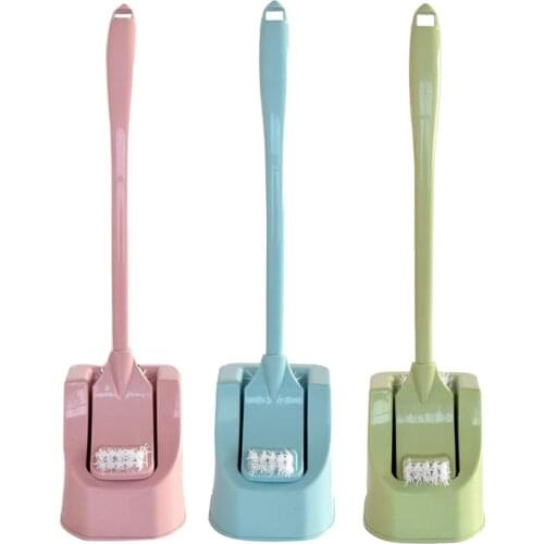 Toilet Cleaning Brush and Holder Bathroom Storage and Organization - Space Saving