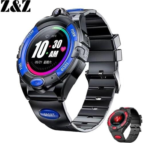 Smart 4G Video Call Watch Man Student Kids Child Heart Rate Blood Pressure Monitor GPS WIFI Trace Locate Camera Phone Smartwatch