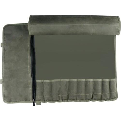 Portable Kitchen Cooking Chef Knife Bag Roll Bag Carry Case Bag Kitchen Cooking E7CB