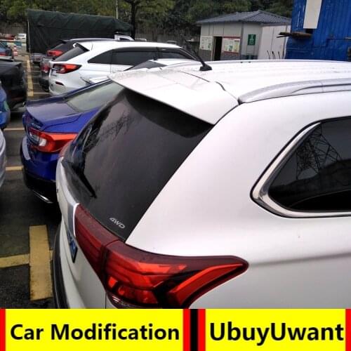 High Quality ABS Plastic Rear Trunk Spoiler Car Tail Wing Decoration Rear Spoiler For Mitsubishi Outlander 2013 2014 2015 2016