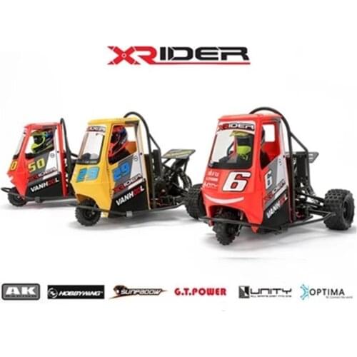 Funny RC X-Rider flamingos 1/8 2.4G 2WD Rc car electric Tricycle motorcycle tricycle RTR drift