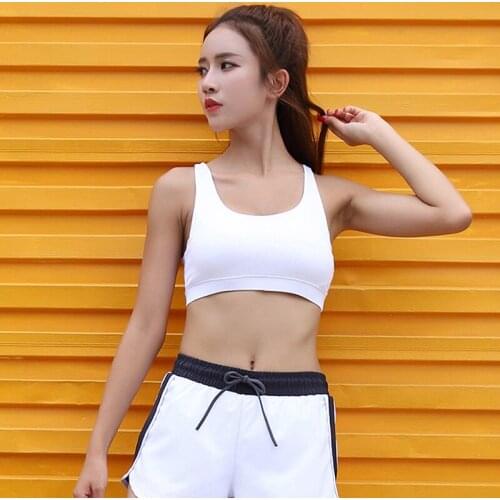 Yoga Vest For Women New Anti-shock Yoga Bra Without Steel Ring Gathering Beauty Back Breathable Fitness Running Sports Clothing