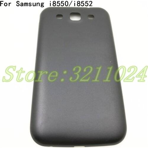 1Pcs/Lot New For Samsung i8552 i8550 i8558 Housing Back Cover Rear Battery Door Fundas Replacement Parts
