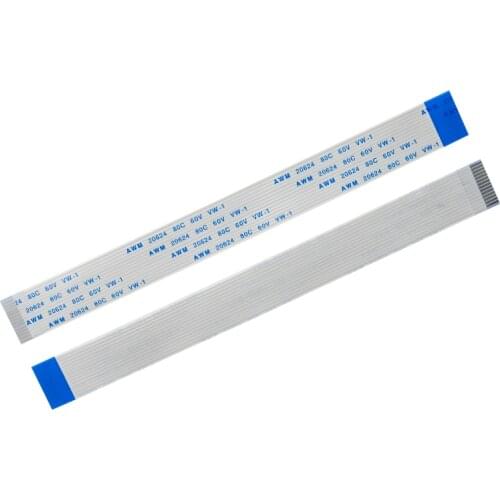 10PCS Flat Flexible cable FFC FPC AWM 20624 80C 60V VW-1 FFC-0.5MM 1.0MM 4/5/6/8/10/12/14/16/18/20/24/26/30 Pin