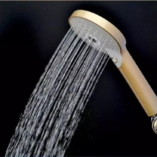 3 Modes ABS Plastic Bathroom Shower Head Big Panel Round Chrome Rain Head Water Saver Classic Design Rain Shower Heads