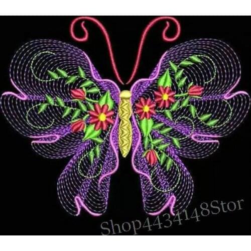 MHD 5d diy diamond painting abstract butterfly full square 3d diamond embroidery rhinestone mosaic home decoration kit