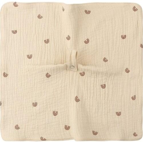 HX5D Baby Colorful Soothe Towel Super Soft Comfort Appease Towel for Newborn Toddler Shower Gift