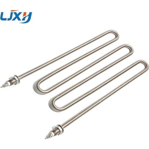 LJXH M16 3U Electric Heating Tubular Pipe U/W Shape All 304 Stainless Steel Water Heater Element 110V/220V 2.5KW/3.5KW