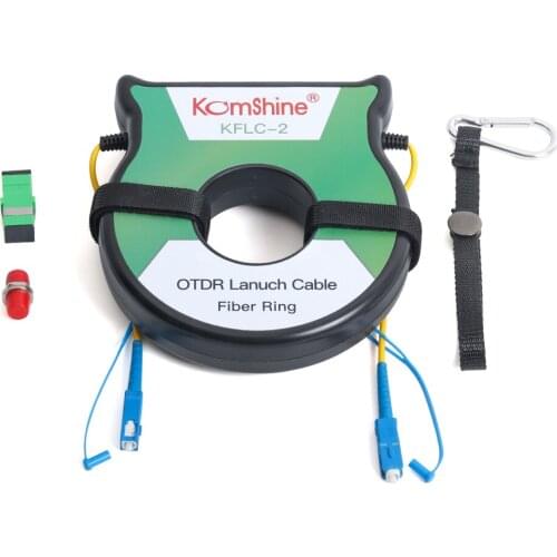 Komshine SM singlemode OTDR Launch Cable Ring ,OTDR Dead Zone Eliminator,150m,300m,500m,1000m fiber ring