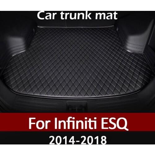 MIDOON Car trunk mat for Infiniti ESQ 2014 2015 2016 2017 2018 cargo liner carpet interior accessories cover