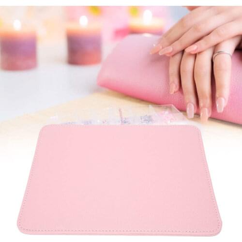 Nail Art Table Mat Cushion Pad Foldable Washable Manicure Desk Mat Portable Arm Rest Cushion Table Mat Nail Salon Manicure Tool
