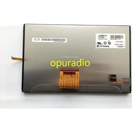 LA080WV2 8.0" TFT LCD Digitizer LA080WV2(TD)(01) Touch Screen LA080WV2-TD01 For Toyotta Highlander (2014-2015) RAV4 Auto Parts