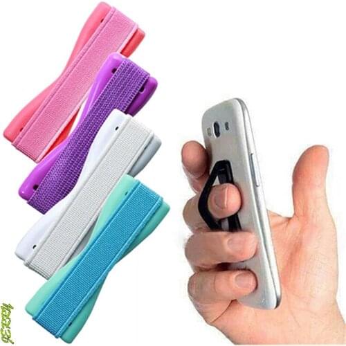 Hot Sale Non-slip Rubber Band Strap Universal Mobile Phone Holder, Suitable For Apple IPhone, Samsung, Nokia