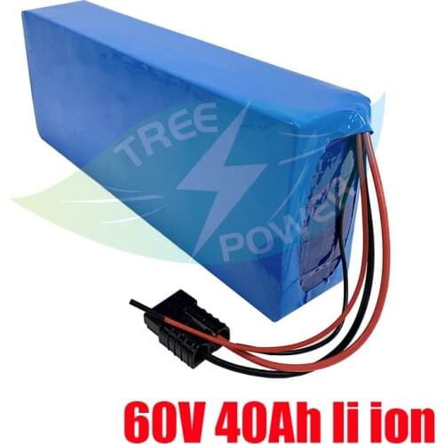 60V 40Ah Electric Motorcycle Lithium li ion Battery Pack for Scooter+5A charger