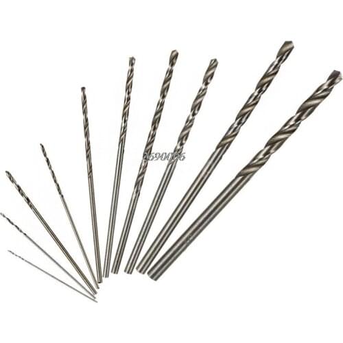 For 11.11 10Pcs High Speed HSS White Steel Twist Drill Bit Set For Dremel Rotary Tool