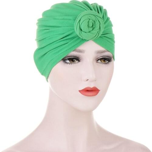 New Solid color India wrap inner hijab bonnet muslim women head scarf turban hijab underscarf caps ready to wear turbante mujer