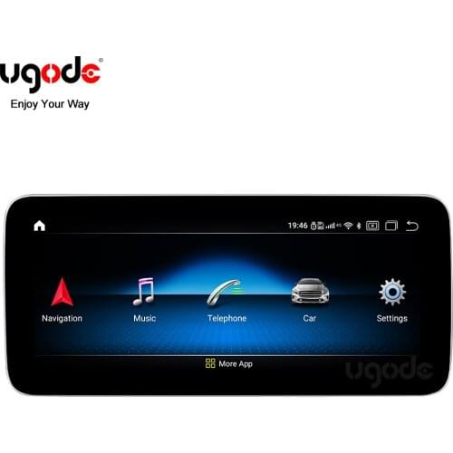 Qualcomm 2015-18 W205X253C253 Android10.0 Screen Car GPS Navigation Multimedia System Music Video Player For Benz C/GLC/V NGT5.0