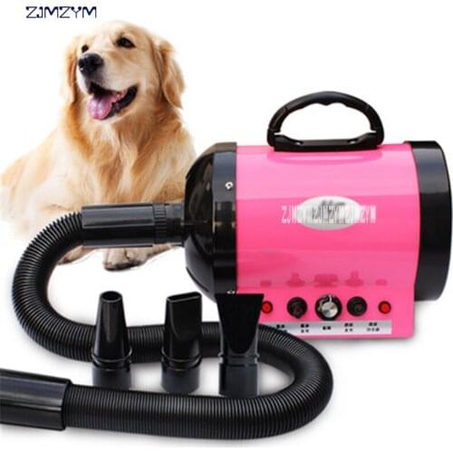 SD-108-2 Silent dog pet dog water blower cat hair dryer animal bath blowing machine rapid drying high - power 2800W Pet dryers
