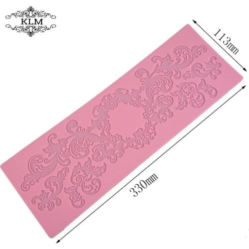 KLM Silicone Chocolate Cake Decorating Tools Cake Lace Mold